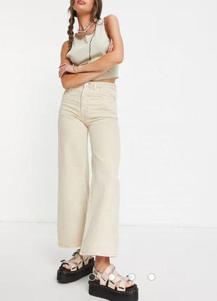 Красивые коттоновые джинсы палаццо от asos 🤍💛