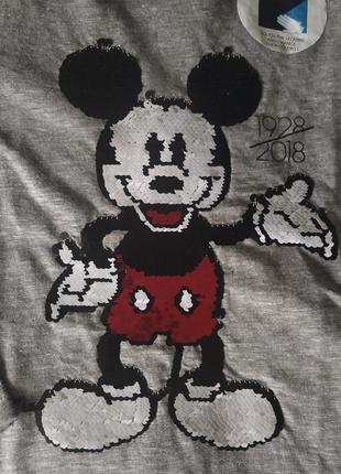 Реглан mickey mouse паєтки перевертиши