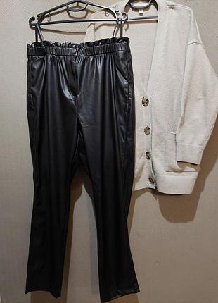 Брюки эко кожа батал ashley brooke