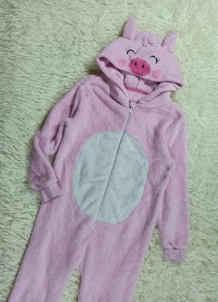Слип пижама кигуруми свинка девочке ❤️