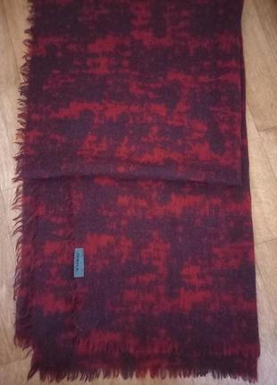 Вовняний шарф палантин oska 60×175