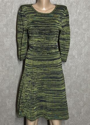 Зеленое платье 👗 missoni