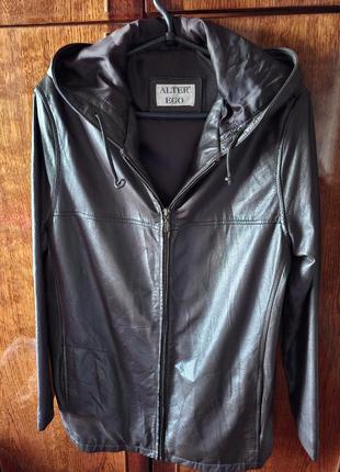 Женская кожаная куртка р.46(m)-48(l)-50(xl)