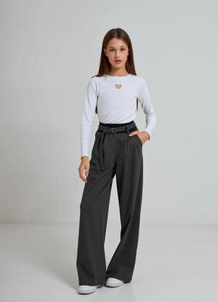 Теплые кашемировые штаны для девочки