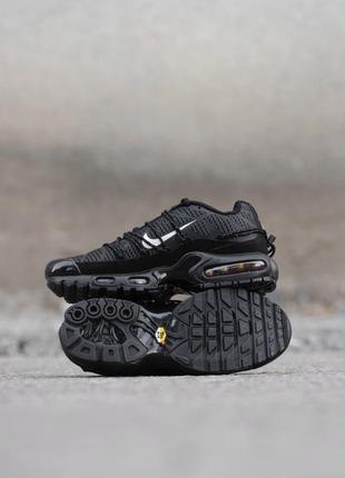 Кросівки nike air max tn plus lace toggle black reflect
