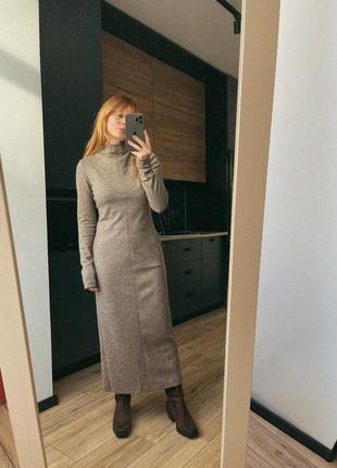 Сукня нова з вовни zara