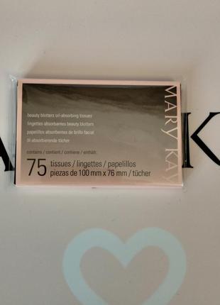 Салфетки с матирующим эффектом mary kay®
75 шт. в упаковці