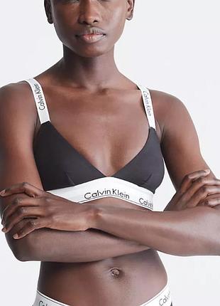 Брендовый бралетт calvin klein бра топ бюстгальтер