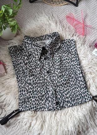 Воротник имитация блузы