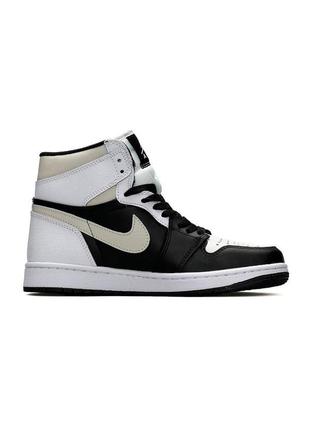 Женские кроссовки Nike Air Jordan 1 Retro Mid UNC 27.5cm 1 high black white grey”7 фото