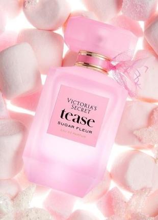 Парфуми victoria's secret tease sugar fleur духи victoria's secret спрей victoria's