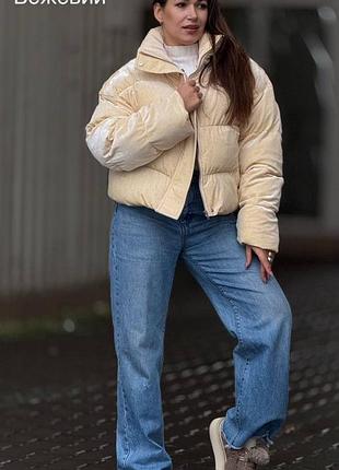 Жіноча оксамитова куртка