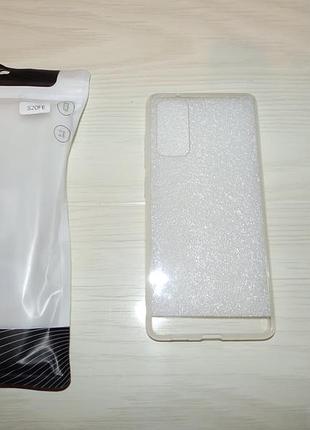 Чехол original crystal clear для samsung galaxy s20 fe 2