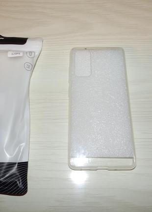 Чехол original crystal clear для samsung galaxy s20 fe 4