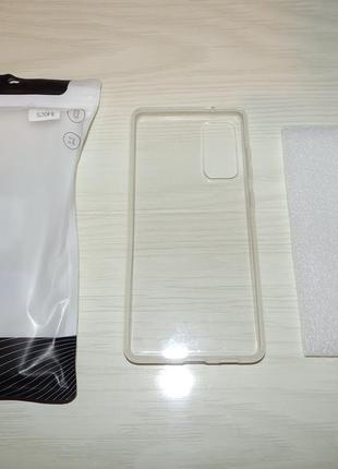 Чехол original crystal clear для samsung galaxy s20 fe 5