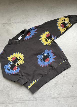 Свитшот кофта на флисе утеплена