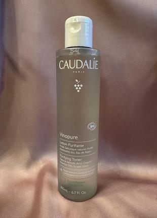 Caudalie vinopure очищающий тоник для комбинированной кожи