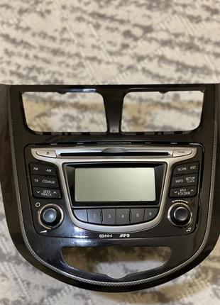 Штатная магнитола hyundai
