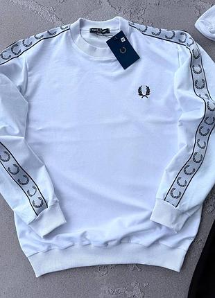 Мужской, женский свитшот fred perry с лампасами