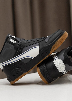 Зимние ботинки кроссовки puma rebound tech mid оригинал (396148-07)