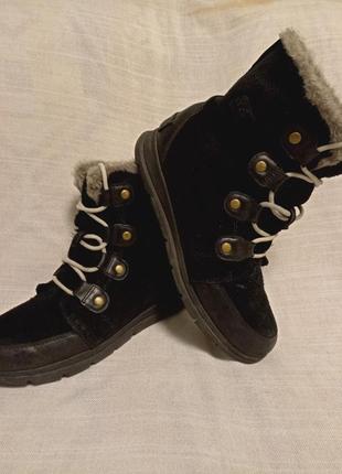 Зимние термоботинки sorel explorer (41.5p.) оригинал! норвегия!