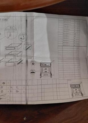 Прикроватная тумба классика