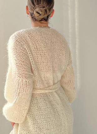 Кардиган оверсайз з м’якої вовни альпака