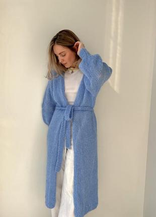 Кардиган оверсайз из шерсти альпака