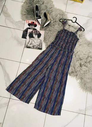 Комбинезон в полоску на девочку marks & spencer