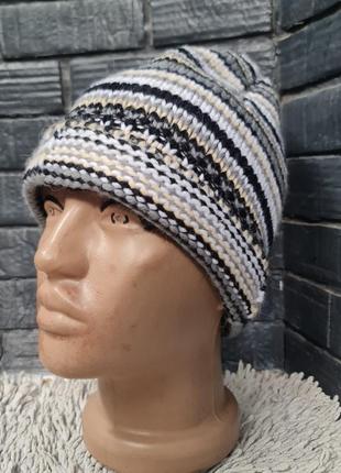 Зимова шапка maxvall пан 50% вовна 30% ангора 20% 29424