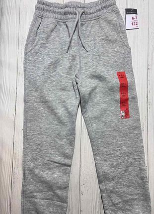 Теплі спортивні штани з начосом для дівчинки