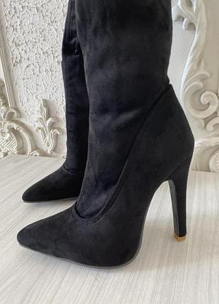 Ботфорды 33 размера сапоги сапожки чулок