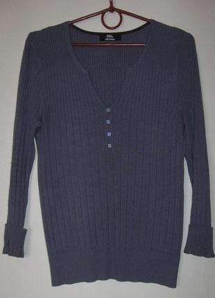 Распродажа свитерков 50-100 грн! серый свитерок с пуговичками