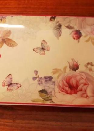 Нова страва півонії, порцеляна. фірма lefard, лефард.