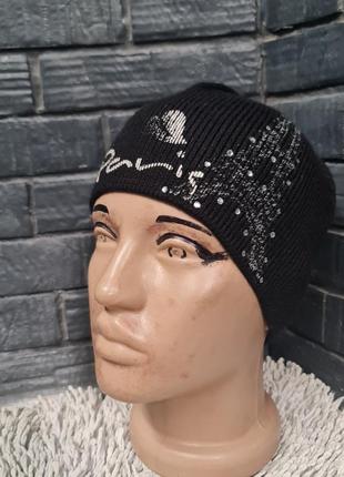 Зимова шапка fomas шерсть 50% акрил 50% 29505