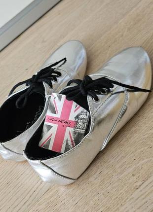 Кеды серебро london catwalk 2