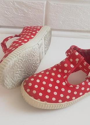 Кеды красные cienta р30