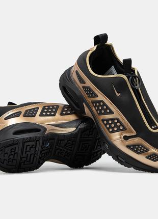 Мужские кроссовки nike air max sndr black gold 40-41-42-43-44-45