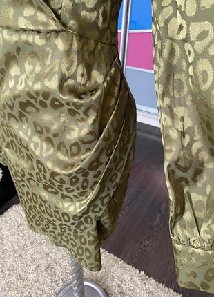 Вишукана сатинова сукня від shein