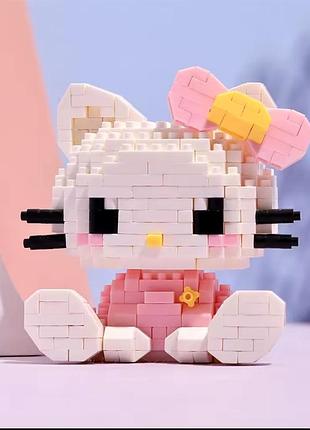 Lego bricks sanrio hello kitty 382 детали молочный kuromi my melody