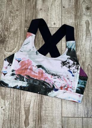 Яркий оригинальный топ, бра для занятий спортом lululemon