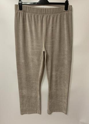 Вельветові штани на резинці