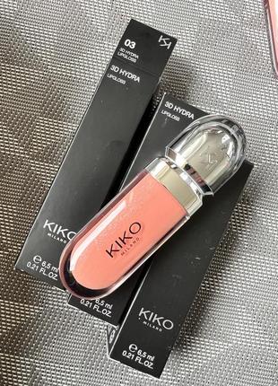 Супер блиск для губ kiko milano 3d hydra lipgloss 04 03