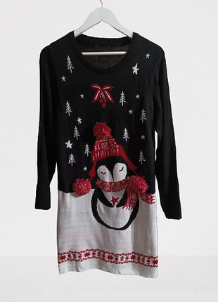 Новогоднее акриловое платье от esmara