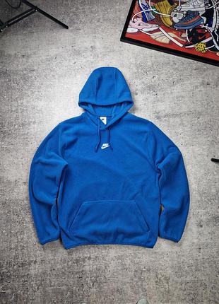 Зимнее флисовое худи nike fj0726 457 polar fleece