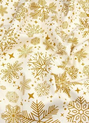 Новогодняя скатерть с тефлоновым покрытием грязеотталкивающая