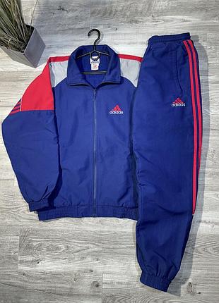 Оригинальный, винтажный, спортивный костюм от бренда “adidas - 99`s”