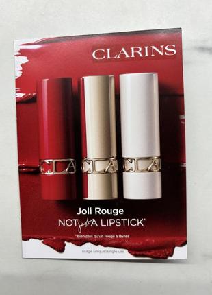 Помада Clarins joli rouge velvet matte lipstick 762v
