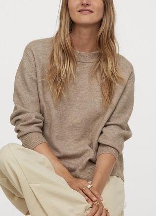 Свитер кофта h&m в составе шерсть