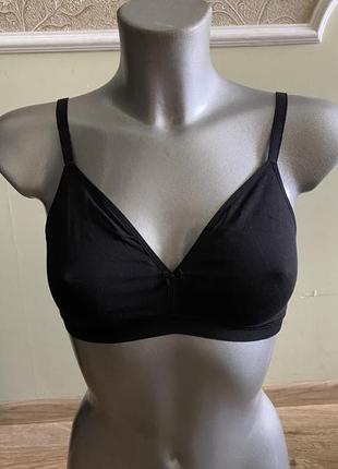 Шикарний, котоновий, бюстгальтер, без кісточок, від дорогого бренду: bonprix collection 🫶